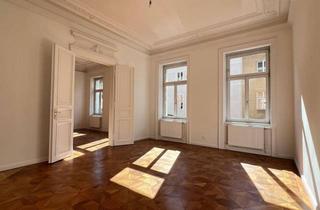 Wohnung mieten in Rembrandtstrasse, 1020 Wien, Erstbezug nach Sanierung: prunkvolle 4- Zimmerwohnung in Toplage