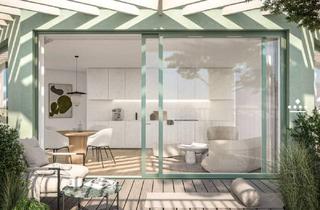 Wohnung kaufen in 1030 Wien, UP IN THE SKY: Modern Apartment mit privater Terrasse und Pergola