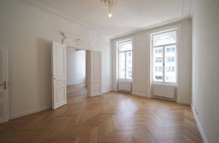 Wohnung mieten in Mariahilfer Straße, 1060 Wien, MARIAHILFER STRASSE | 3-Zimmer-Altbauwohnung mit Balkon | U3 Zieglergasse | barrierefreier Lift