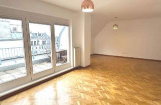 Wohnung mieten in Kutschkermarkt, 1180 Wien, 1180 nahe AKH! 3-Zimmer DG mit Terrasse auf einer Ebene!
