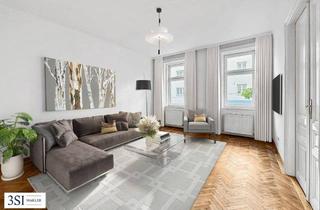 Wohnung kaufen in Meynertgasse, 1090 Wien, Helle 3 Zimmer Stilaltbauwohnung mit kleinem Balkon