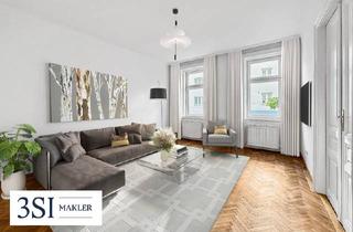 Wohnung kaufen in Meynertgasse, 1090 Wien, Helle 3 Zimmer Stilaltbauwohnung mit kleinem Balkon