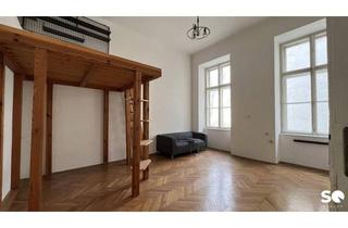 Wohnung kaufen in Mariahilfer Straße, 1150 Wien, #SQ - SANIERUNGSBEDÜRFTIGE GARCONNIERE MARIAHILFERSTRAßE / TOP 17