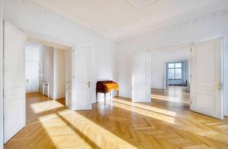 Wohnung kaufen in Wertheimsteinpark, 1190 Wien, ELEGANTE, GENERALSANIERTE 6-ZIMMER ALTBAUWOHNUNG mit Parkblick