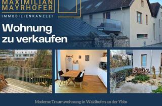 Wohnung kaufen in 3340 Waidhofen an der Ybbs, Moderne Traumwohnung in Waidhofen an der Ybbs - 2 Zimmer, Ybbsblick, top Ausstattung, Anlegertraum