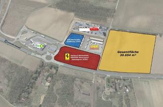 Grundstück zu kaufen in 2191 Schrick, A5 Abfahrt Schrick - Gewerbegrundstück 15.000 m² oder 30.694 m² zu kaufen