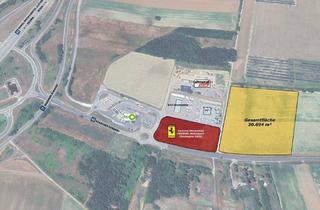 Grundstück zu kaufen in 2191 Schrick, A5 Abfahrt Schrick - Gewerbegrundstück 15.000 m² oder 30.694 m² zu kaufen