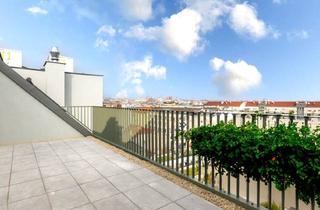 Maisonette kaufen in Arndtstraße 50/71, 1120 Wien, ERSTBEZUG | DG-Maisonette mit ca. 18 m² INNENHOF-TERRASSE | Fernwärme | TG-Stellplatz optional | Nachhaltiges Wohnbauprojekt