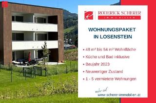 Wohnung kaufen in 4460 Losenstein, Wohnungspaket für Anleger - attraktive Rabatte möglich
