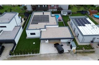 Haus kaufen in 4482 Ennsdorf, Luxusbungalow mit Pool, loxonegesteuert, Doppelgarage/3 Meter Raumhöhe/54m2 Wohnzimmer -NEUER PREIS