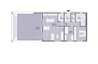 Wohnung kaufen in 8010 Graz, Graz, Jakomini! Neubauprojekt: Exklusive Eigentumswohnung (89m²) mit Terrasse! Provisionsfrei