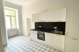 Wohnung kaufen in Schlachthausgasse, 1030 Wien, Stilvolle 3-Zimmer-Altbauwohnung mit moderner Küche, zwei Bädern und Klimaanlage - zu kaufen in 1030 Wien