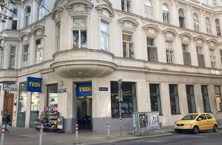 Geschäftslokal mieten in Mariahilfer Straße, 1150 Wien, Eck-Geschäftslokal auf der äußeren Mariahilfer Straße
