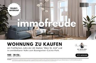 Wohnung kaufen in Hütteldorfer Straße 335, 1140 Wien, Zum Verkauf steht eine 4 Zimmer klimatisierte Dachgeschosswohnung mit Fernblick und Dachterrasse, in Wien Penzing, nahe der U4 Station “Ober St. Veit” und in unmittelbarer Nähe zum Baumgartner-Casino-Park.