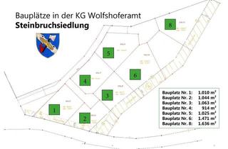 Grundstück zu kaufen in Steinbruchsiedlung, 3572 Sankt Leonhard am Hornerwald, Bauplatz in der KG Wolfshoferamt