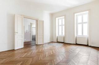 Wohnung kaufen in Wassergasse, 1030 Wien, 5 GEHMINUTEN ZUM ROCHUSMARKT | Stilaltbauwohnung mit Potenzial | ca. 3,70 m Raumhöhe | Hofseitiger Grünblick