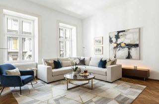 Wohnung kaufen in Wassergasse, 1030 Wien, 5 GEHMINUTEN ZUM ROCHUSMARKT | Stilaltbauwohnung mit Potenzial | ca. 3,70 m Raumhöhe | Hofseitiger Grünblick