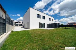 Doppelhaushälfte kaufen in 2120 Wolkersdorf im Weinviertel, Belagsfertige Doppelhaushälfte in begehrter Lage mit Fernblick auf Wien!