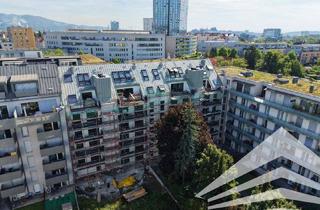 Penthouse kaufen in Pillweinstraße 44 - 46, 4020 Linz, Rascher Baufortschritt! "PILLmein" - 2 Raumwohnung mit 9 m² Loggia (Top 1.9)