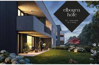 Wohnung kaufen in Loferer Straße, 6380 Sankt Johann in Tirol, Elbogen Höfe: Charmante 3-Zimmer Gartenwohnung in St. Johann