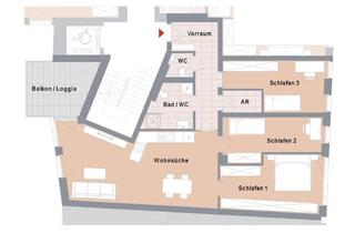Wohnung kaufen in Leonhardstraße, 8010 Graz, PROVISIONSFREI! Neubauprojekt - St.Leonhard! Große 4-Zimmerwohnung mit Innenhofbalkon!