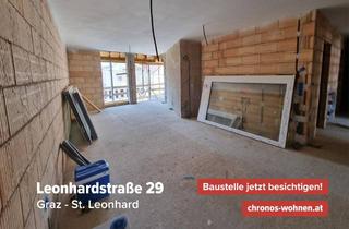 Wohnung kaufen in Leonhardstraße, 8010 Graz, PROVISIONSFREI! Neubauprojekt 1-Zimmerwohnung direkt in der Leonhardstraße!