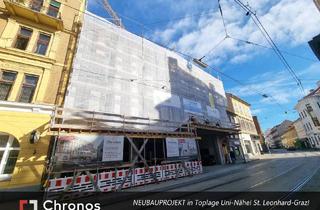 Wohnung kaufen in Leonhardstraße, 8010 Graz, PROVISIONSFREI! Neubauprojekt 1-Zimmerwohnung direkt in der Leonhardstraße!