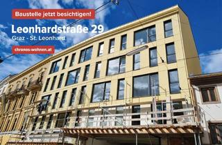 Wohnung kaufen in Leonhardstraße, 8010 Graz, PROVISIONSFREI! Neubauprojekt 1-Zimmerwohnung direkt in der Leonhardstraße!