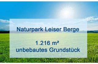 Grundstück zu kaufen in 2115 Ernstbrunn, Eckgrundstück in Ortsrandlage 1.216 m²