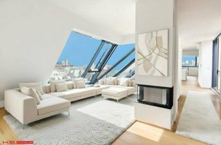 Penthouse kaufen in 1090 Wien, GRANDIOSER WIENBLICK - HIGH END PENTHOUSE - 70m² FREIFLÄCHEN - 215m² WFL - SÜD - WEST - 2 STELLPLÄTZE - BJ 2020
