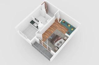 Wohnung mieten in Grottenhofstrasse, 8053 Graz, Frisch renovierte, 1,5-Raum-Wohnung mit EBK und Balkon in Graz