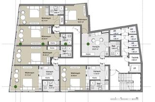 Gewerbeimmobilie kaufen in Schottenfeldgasse 23/2. Og, 1070 Wien, Investment in attraktive Büroflächen, befristet vermietet mit möglicher Umwidmung in Apartments
