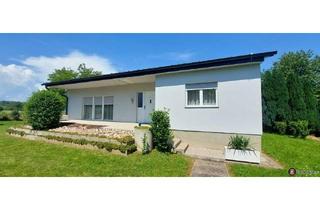Haus kaufen in 7444 Klostermarienberg, Gemeinde Mannersdorf: 2 Häuser (Bungalow, Streckhof und Bauplatz) in Ortsrandlage
