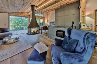 Wohnung kaufen in 6353 Going am Wilden Kaiser, Alpine Luxus-Chalethälfte in ruhiger Naturlage