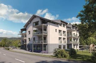 Wohnung kaufen in 9535 Schiefling, WEITBLICK! - 2-Zimmer-Erstbezugs-/Dachgeschosswohnung in Aussichtslage von Velden/St. Egyden