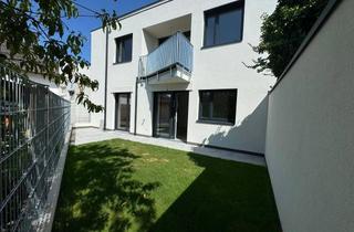 Wohnung kaufen in Schlachthammerstrasse 78, 1220 Wien, IDEALES VORSORGEOBJEKT - barrierefreie-2-Zimmer Garten-Eigentumswohnung-Neubau-Wien Essling bei Kirschenallee
