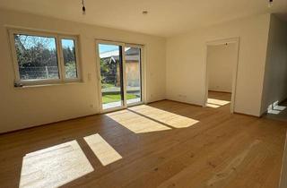 Wohnung kaufen in Schlachthammerstrasse 78, 1220 Wien, 2 Zi-Neubau mit Solaranlage und Luftwärmepumpe*Südseitiger Garten*Fussbodenheizung*separate Küche