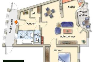 Wohnung kaufen in 9372 Eberstein, Singlewohnung mit Pfiff - CARANTANIA