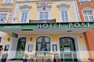 Gastronomiebetrieb mieten in 5280 Braunau am Inn, Sanierungsbedürftige Gastronomie mit Gastgarten am Stadtplatz
