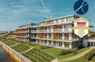Wohnung kaufen in 7063 Oggau am Neusiedler See, Luxuriöse 2 Zimmer Dachgeschoßwohnung als Erstbezug im Seepark Oggau! PROVISIONSFREI für den Käufer!