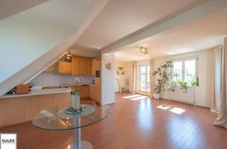 Wohnung kaufen in Eßlinger Hauptstraße, 1220 Wien, Exklusive 3-Zimmer Dachgeschosswohnung mit Terrasse und Grünblick in 1220 Wien – Ruhelage Nähe Lobau