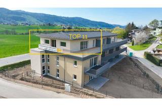 Wohnung kaufen in Rauhberg, 5310 Tiefgraben, JETZT EINZIEHEN: Traumhafte Dachgeschosswohnung zwischen Irrsee und Mondsee mit XXL Terrasse