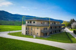 Wohnung kaufen in Rauhberg, 5310 Tiefgraben, JETZT EINZIEHEN: Traumhafte Dachgeschosswohnung zwischen Irrsee und Mondsee mit XXL Terrasse