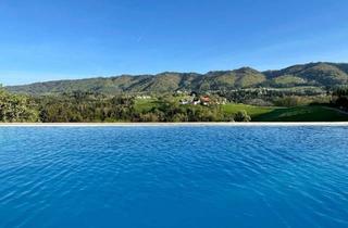Einfamilienhaus kaufen in 8463 Leutschach, Einfamilienhaus 120 m² inkl. 10.000 m² Weingarten und 2 veräußerbare Parzellen Bauland (Alleinlage mit Infinity-Pool)