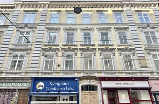Wohnung kaufen in Westbahnstraße, 1070 Wien, Toplage bei Neubaugasse und Mariahilfer Straße! Sanierungsbedürftiger 3-Zimmer-Altbau im 2. Stock