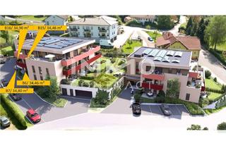 Wohnung kaufen in Narzissenweg, 4722 Peuerbach, Edle Kleinwohnung mit Loggia in den STADTTERRASSEN PEUERBACH - provisionsfrei! ** JETZT FRÜHKÄUFER-RABATT!**