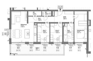 Wohnung kaufen in Roseggerstraße, 4209 Engerwitzdorf, Engerwitzdorf | Mittertreffling - Neubau 4 ZI-Wohnung mit großem Balkon - Nähe JKU!