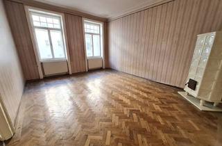 Wohnung kaufen in Rainergasse, 1040 Wien, NEUER PREIS! NÄHE DRASCHEPARK, RAINERGASSE! GROSSZÜGIGE (100 m²) 3 ZIMMER ALTBAUWOHNUNG ZUM SANIEREN!