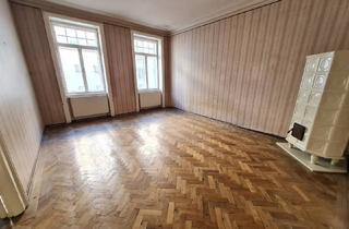 Wohnung kaufen in Rainergasse, 1040 Wien, NEUER PREIS! NÄHE DRASCHEPARK, RAINERGASSE! GROSSZÜGIGE (100 m²) 3 ZIMMER ALTBAUWOHNUNG ZUM SANIEREN!