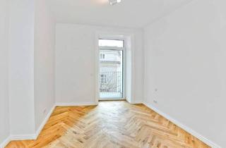Wohnung kaufen in Siebenbrunnengasse, 1050 Wien, VIEVIENNE - Helle 3-Zimmer-Altbauwohnung mit Terrasse und Loggia – Wohnen mit Stil